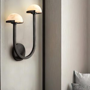 wm_5054798094532347040.jpg Mauritius - Alabaster grzybek ścienny złoto-biały