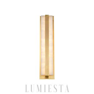 wm_5181321914092557409.jpg Silex - Lampa ścienna alabastrowa złota 45cm ciepłe światło