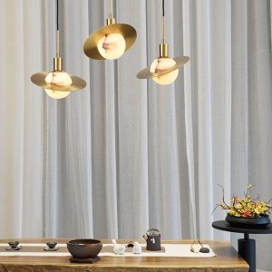 wm_5271660548360582111.jpg Luksusowa okrągła lampa wisząca z alabastru w złotym stylu