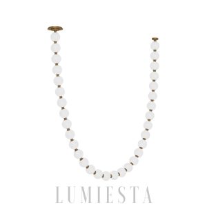 Nowoczesna lampa wisząca Afralia, kule chromowane