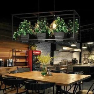 wm_5727019359443325171.jpg Lampa wisząca z roślinami w nowoczesnym stylu industrialnym