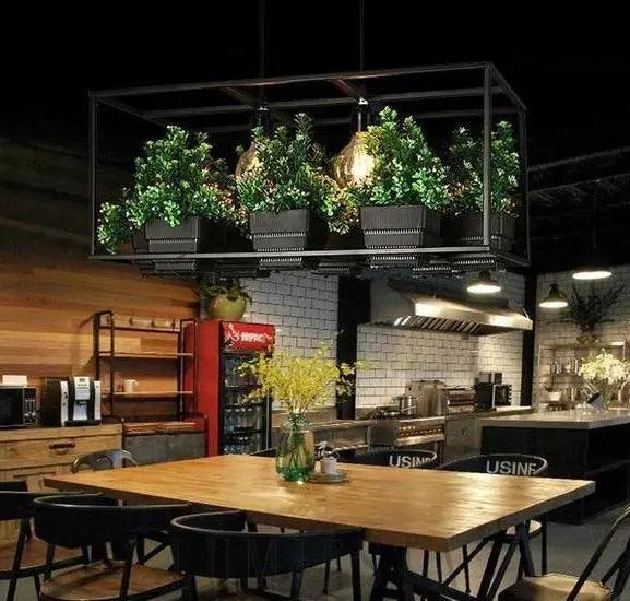 wm_5727019359443325171.jpg Lampa wisząca z roślinami w nowoczesnym stylu industrialnym