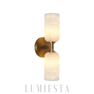 Monty - Lampa ścienna w stylu minimalistycznym z alabastru