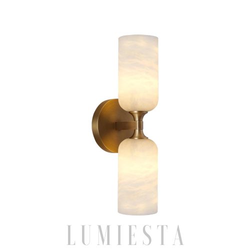 Monty - Lampa ścienna w stylu minimalistycznym z alabastru
