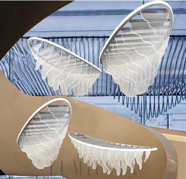 Marvel - Nowoczesna wisząca złota/srebrna 60/80/100/120 cm