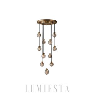 Lampa wisząca Fantasy Pearl Ball w stylu vintage 56cm