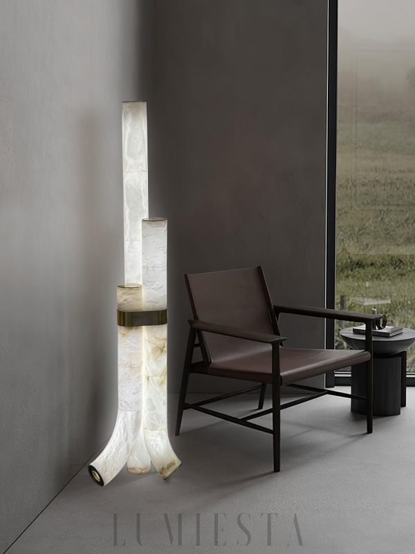 wm_6426355930921773721.jpg Makalu - Lampa podłogowa z alabastru, nowoczesna 45×160 cm