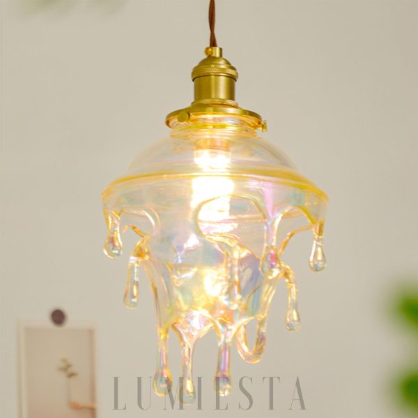 wm_649660738430924383.jpg Lampa wisząca w kształcie kropli wody z kryształem i szkłem