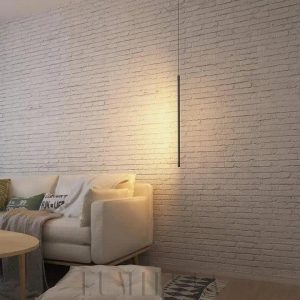 Nowoczesna wisząca lampa LED w minimalistycznym stylu