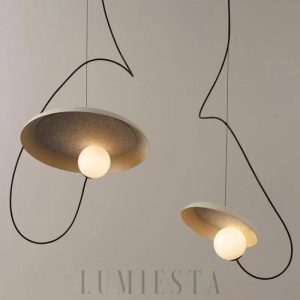 Lampa wisząca o nowoczesnym designie z regulacją wysokości