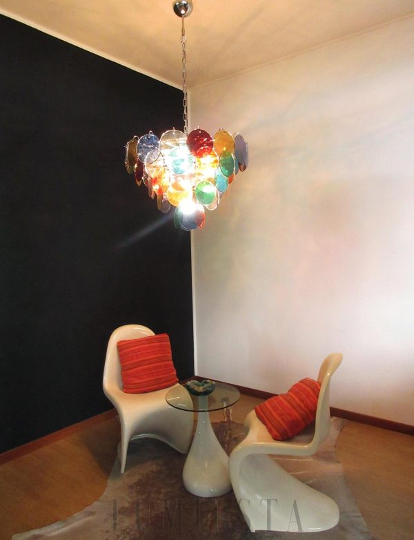 wm_6783203445990943939.jpg Elegancka żyrandol Murano w kolorze wielokolorowym 70cm