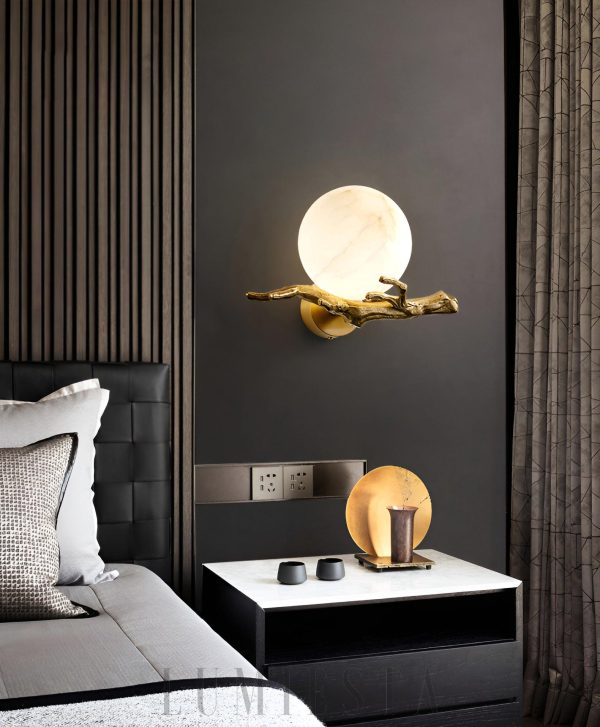 wm_6806200368546809976.jpg Toubkal - Mosiężna retro z alabastrowym kloszem 30 cm