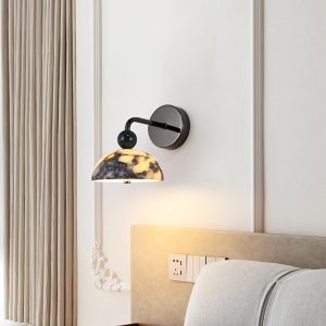 wm_6842652984819587746.jpg Minimalistyczny kinkiet marmurowa kopuła biały czarny 15cm