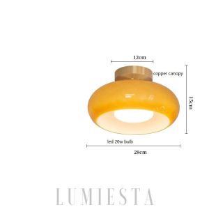 Lampa wisząca w stylu nowoczesnym z mlecznym kloszem 28cm
