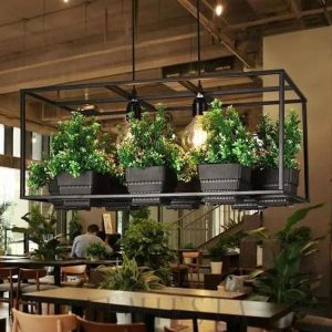 wm_7108930377192601377.jpg Lampa wisząca z roślinami w nowoczesnym stylu industrialnym
