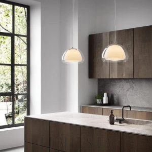 wm_7163086600402157975.jpg Lampa wisząca w kształcie bąbla z przezroczystym kloszem