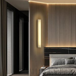 wm_7295709477341372992.jpg Nowoczesny kinkiet prostokątny z alabastru, mosiądz