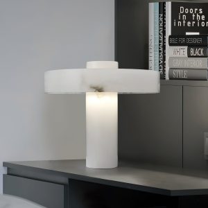 wm_736894956028932639.jpg Tramonto - Lampa stołowa alabaster w nowoczesnym stylu 38cm