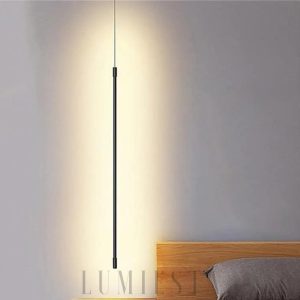 Nowoczesna wisząca lampa LED w minimalistycznym stylu