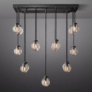 Elegancka lampa wisząca Fantasy Pearl Ball 36 cali