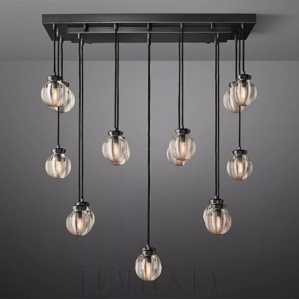 Elegancka lampa wisząca Fantasy Pearl Ball 36 cali