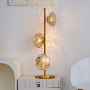 Kalahari - Szklane płatki, złote i przezroczyste, 35–90 cm