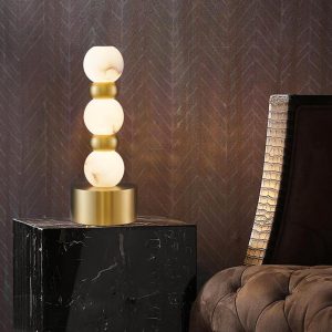 Pearl - Alabaster — nowoczesna, złoto-biała