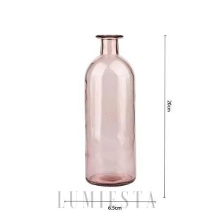 Szklany wazon dekoracyjny w nowoczesnym stylu 11 cm