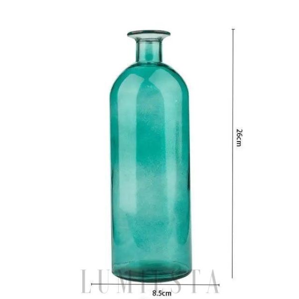 Szklany wazon dekoracyjny w nowoczesnym stylu 11 cm