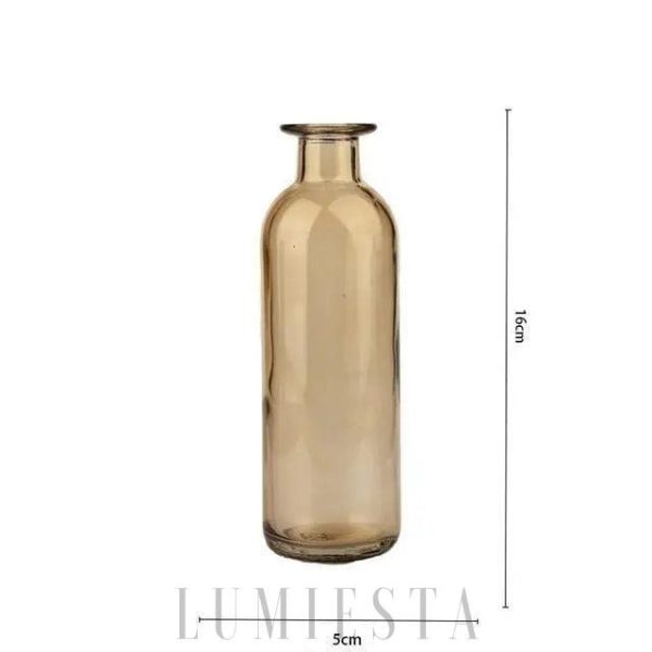 Szklany wazon dekoracyjny w nowoczesnym stylu 11 cm