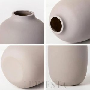 Stylowe wazony ceramiczne w różnych kształtach i kolorach