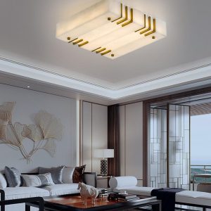 wm_9478833005343917521.jpg Capri - Złota lampa sufitowa z alabastru, kwadrat 40-80 cm