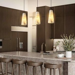 wm_9678349348289402475.jpg Lampa wisząca stożkowa alabastrowa złota i biała 12 5 cm