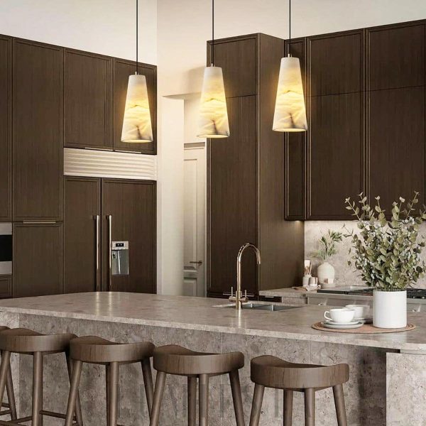 wm_9678349348289402475.jpg Lampa wisząca stożkowa alabastrowa złota i biała 12 5 cm