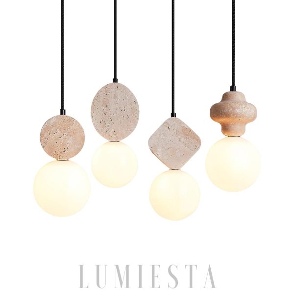 wm_9734567068985426581.jpg Luksusowa trawertynowa lampa wisząca rzeźbiona okrągła