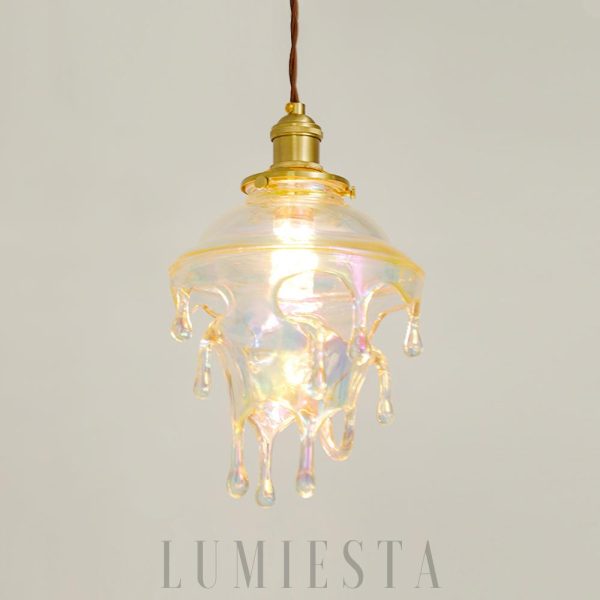 wm_9909892555289467083.jpg Lampa wisząca w kształcie kropli wody z kryształem i szkłem