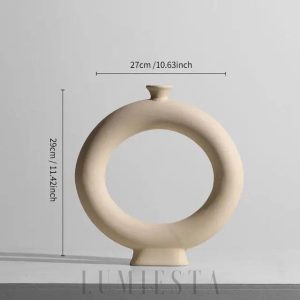 Stylowa lampa stołowa ceramiczna do dekoracji wnętrz