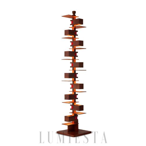 wm_9956527863780400615.jpg Taliesin - Nowoczesna lampa podłogowa orzechowa i czarna